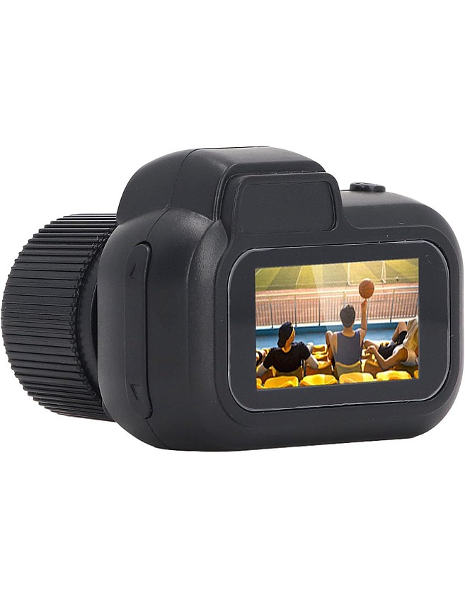 Micro Digital Camera, 1080P 2MP Small Video Camera with 0.96in Color Screen, 100Min Battery Life Photos & Videos Camera with Wrist Strap for Teens Students Kids