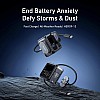 TELESIN Magnetic Door and Power Cable Kit for GoPro HERO13 / 12/11 / 10/9 | Weather-proof Contacto Magnetic Battery Side Cover and Charging Cable