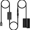 محول طاقة FB EN-EL15 USB C نوع بطارية وهمية لنيكون D500 D610 D800 D810A D850 D7000 D7200 D7500 Z5 Z6 Z7 II لالكاميرات أسود