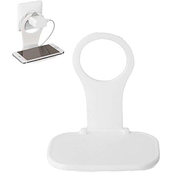 Mobile Phone Wall Plug Socket for Charger Charging Rack Hang Holder Foldable for Cell Phone Charger Random Color (2 piece)