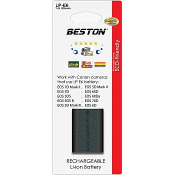 بطارية BESTON LP E6 لكاميرا كانون
