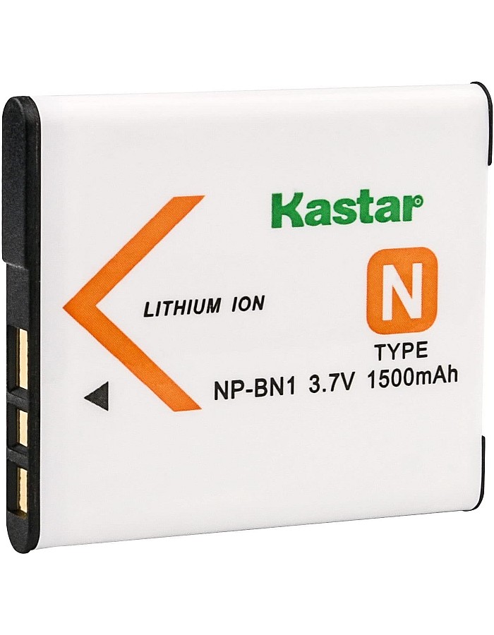 Kastar 1-Pack Battery Replacement for Sony NP-BN1 NPBN1, Type N Battery, Sony BC-CSN, BC-CSNB Charger, Sony Cyber-Shot DSC-WX150, Cyber-Shot DSC-WX200, Cyber-Shot DSC-WX220, Cyber-Shot DSC-J10