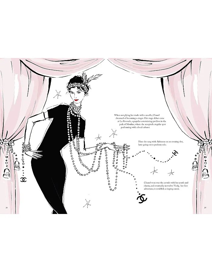 كوكو شانيل: The Illustrated World of a Fashion Icon