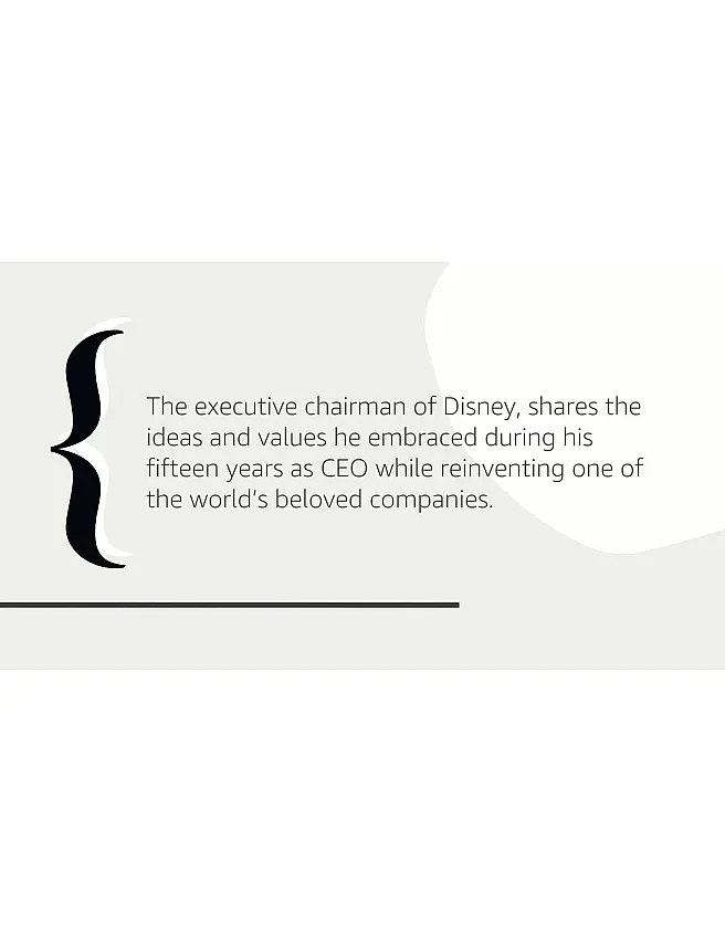 Random House Books for Young Readers The Ride of a Lifetime: Lessons Learned from 15 Years as CEO of the Walt Disney Company by Robert Iger