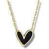 Crown Store Pure Stainless Steel Heart Pendant Necklace for Women Girls Gift Box