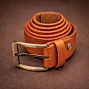 AYSLE 1646 Men’s Genuine Leather Casual Belt | Heavy-Duty Scratch-Resistant Metal Buckle | 5 cm Width | Double Loop Design | 3 Colors | 10 Sizes