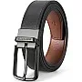 BOSTANTEN Belt Men Leather Reversible Belts for Men 1 3/8