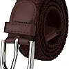 Flexible belt-elegant belt of rubber fabric for men and women, ideal for casual and official clothes