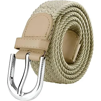 Flexible belt-elegant belt of rubber fabric for men and women, ideal for casual and official clothes