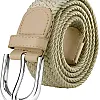 Flexible belt-elegant belt of rubber fabric for men and women, ideal for casual and official clothes