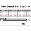 Flexible belt-elegant belt of rubber fabric for men and women, ideal for casual and official clothes
