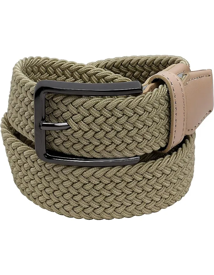 Flexible belt-elegant belt of rubber fabric for men and women, ideal for casual and official clothes