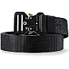 Gayish Marines Men's Nylon Belt with Strong Metal Buckle – Comfortable and Adjustable