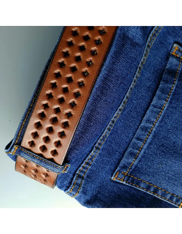 Motevia Men's Belt 100% Genuine Leather Belt