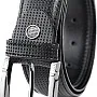 Motevia Men's Belt 100% Genuine Leather Classic Dotted Men's Belt