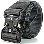 Motevia Men's Tactical Canvas Belt One Size Adjustable Eish Belt with Metal Buckle