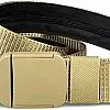 Qaish Men's Belt - Smart Hidden Zipper Secret Pocket - Adjustable Non-Metal Money Holder Belt - Perfect for Travel, Work, Daily Life and Trips