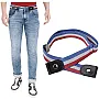 Buckle Free Elastic Belt for Jeans and Dresses, Adjustable Waist Belt for Men and Women (No Buckle) One Piece Color and Shape Change
