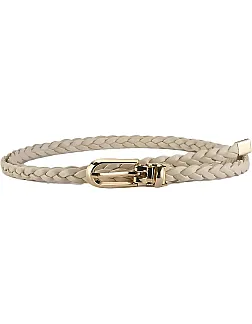 Cute Belt - Delicate thin PU leather belt with a simple, charming design, soft to touch and durable for everyday use, ideal for pairing with skirts or dresses.
