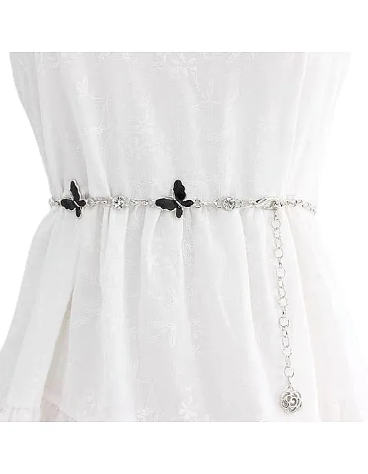 Fashion Belt - Trendy Metal Waist Chain for Women and Girls, Ideal for Enhancing Your Wardrobe, Suitable for All Kinds of Events