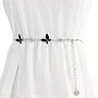 Fashion Belt - Trendy Metal Waist Chain for Women and Girls, Ideal for Enhancing Your Wardrobe, Suitable for All Kinds of Events
