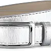 Modern Women's Belt - Lightweight Alloy Buckle, Slim for Jeans, Easy to Adjust, Resistant to Wear, Chic Look