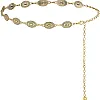 Western Accessory - Chic Western Belt for Women with Eye-Catching Metal Waist Chain and Small Conchos, Elevate Your Style Effortlessly