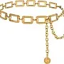 ZonShop Women's Metal Geometric Design Elegant Rectangle Square Belt High Quality Materials Fashion Luxury Daily Wear