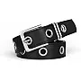 Zone Shop Genuine Leather Belt for Women - Elegant Round Design - Combining Durability and Luxury - Provides a High-End Fashion Look - Suitable for Daily Use and Various Occasions.