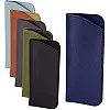 6 Pack Soft Leather Glasses Case,Portable Sunglasses Pouch, One Size