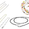 Generic Stylish Eyeglasses Chains and Necklaces Set, Assorted Designs, 5 Pieces