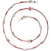 سلسلة نظارات للنساء من ارنولو، حامل نظارات حول الرقبة مزين بخرز كريستالي، سلسلة نظارات للنساء