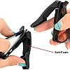 SUNGLASSES HOLDER - Innovative car visor sunglasses holder, provides adjustable compatibility for all kinds of eyeglasses and sunglasses, easy to install to meet your daily needs.