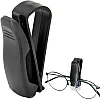 Sunglasses Holder Clip On Car Sun Visor Clip On Ticket Card Black