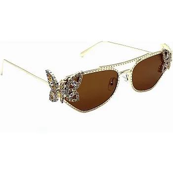 Alastras Women's Queen Butterfly Sunglasses