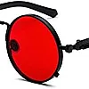 Unique Steampunk Lens Retro Metal Frame Sunglasses Women Men Eyewear Sun Glasses Mens Sunglasses Brand Tinize Outdoor Protection Vintage Sport Sunglasses