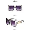 Women Oversized Sunglasses Designer Luxury Square Sun Glasses UV400 Protection Flat Lens Women Beauty Design Sunglasses