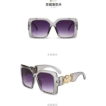 Women Oversized Sunglasses Designer Luxury Square Sun Glasses UV400 Protection Flat Lens Women Beauty Design Sunglasses