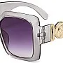 Women Oversized Sunglasses Designer Luxury Square Sun Glasses UV400 Protection Flat Lens Women Beauty Design Sunglasses