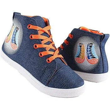 Topaco Half Boat Girls Casual Canvas 1042 Navy, 35 EU
