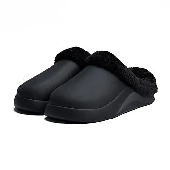 Onda Mega 2 Lined Fur Clogs for Women Winter Warm Indoor/Outdoor Shoes with Button