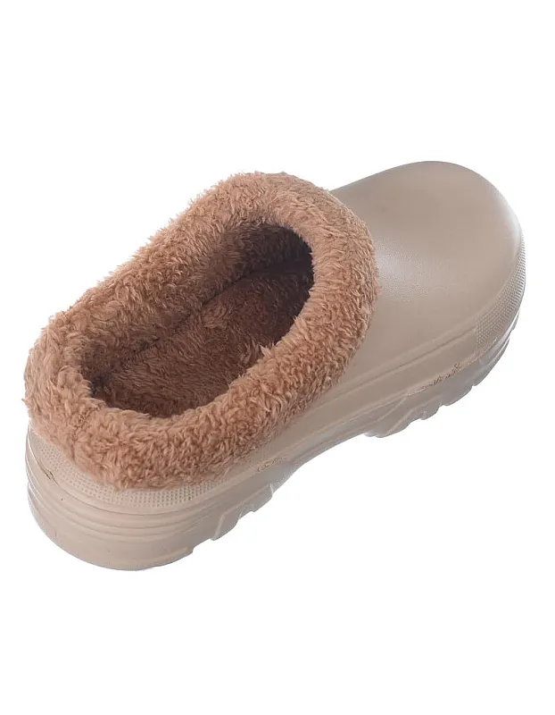 Womens Fur Lined Clogs