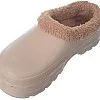 Womens Fur Lined Clogs