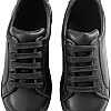 Katee Classic Black Leather School Shoes, Lace-up Style, Uniform Footwear-WW1BLS-Black- (Black, size:29)