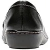 CLARKS Women's Ashland Bubble Slip-On Loafer, Black, 7.5 UK, Black, 7.5 UK Wide