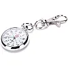 MySouq-Store 1PCs Pop Stainless Steel Quartz Pocket Watch Cute Key Ring Chain New Gift New