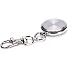 MySouq-Store 1PCs Pop Stainless Steel Quartz Pocket Watch Cute Key Ring Chain New Gift New