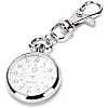 MySouq-Store 1PCs Pop Stainless Steel Quartz Pocket Watch Cute Key Ring Chain New Gift New