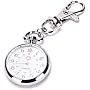 MySouq-Store 1PCs Pop Stainless Steel Quartz Pocket Watch Cute Key Ring Chain New Gift New