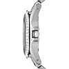 Fossil Watch Unisex , Quartz Movement, Analog Display, Silver Stainless Steel Strap-ES3202